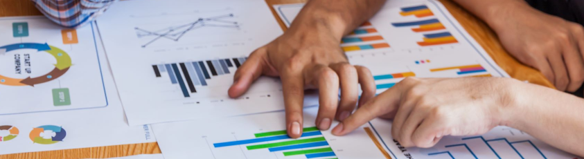 People reviewing a Dashboard